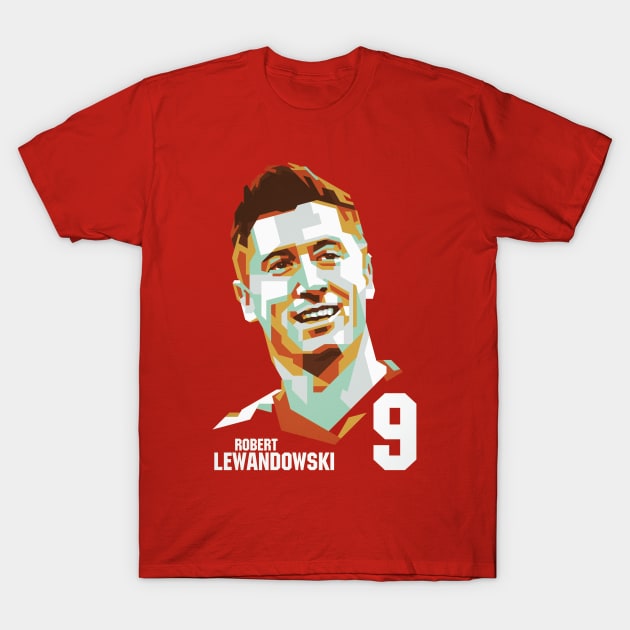 robert lewandowski T-Shirt by BAJAJU